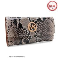 michael kors snakeskin reliëf groot bruin portefeuilles Voor Goedkope 01n3w138